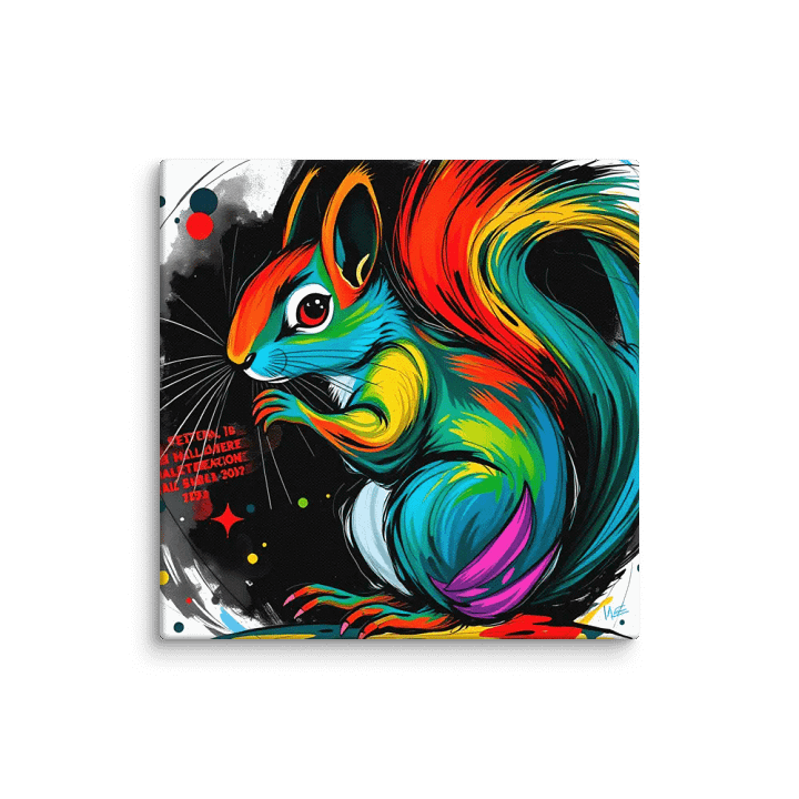 Colorful Squirrel Canvas Art product image (7)
