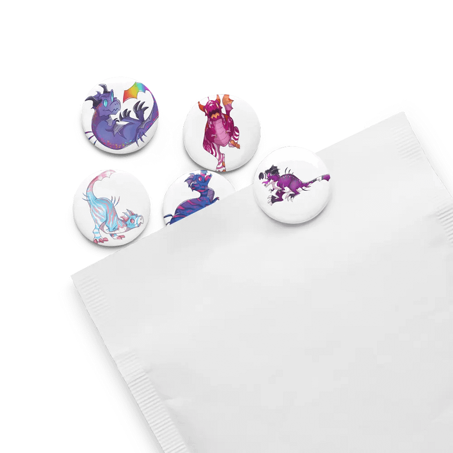 Whimsical Nycta Pin Button Set product image (3)