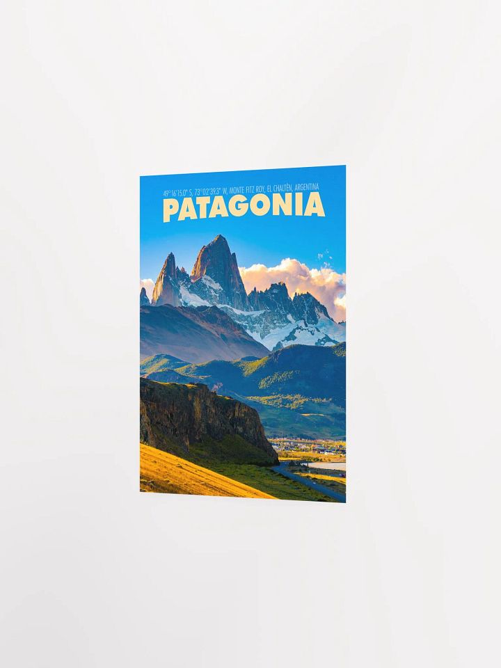 Vintage-Style Patagonia Travel Poster product image (2)