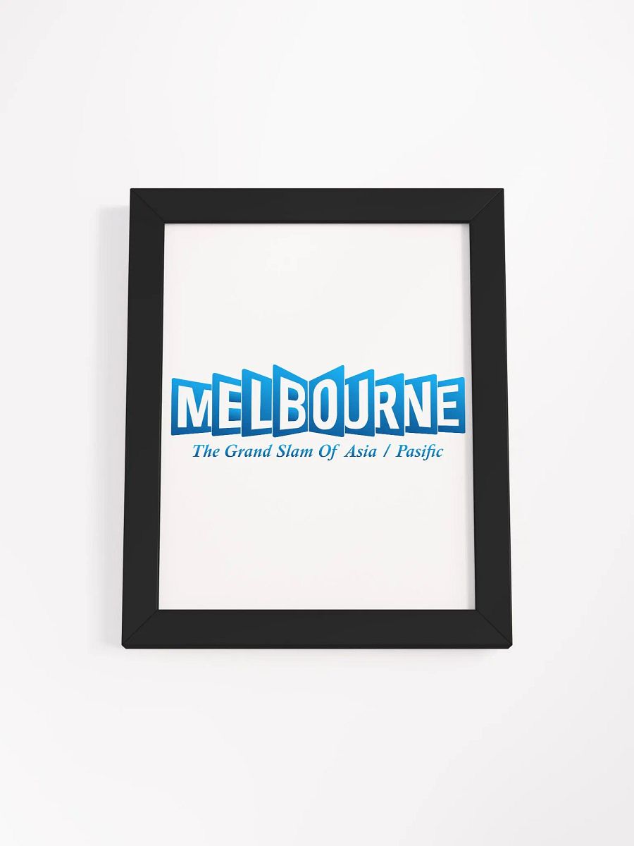 Grand Slam Melbourne Framed Poster product image (26)