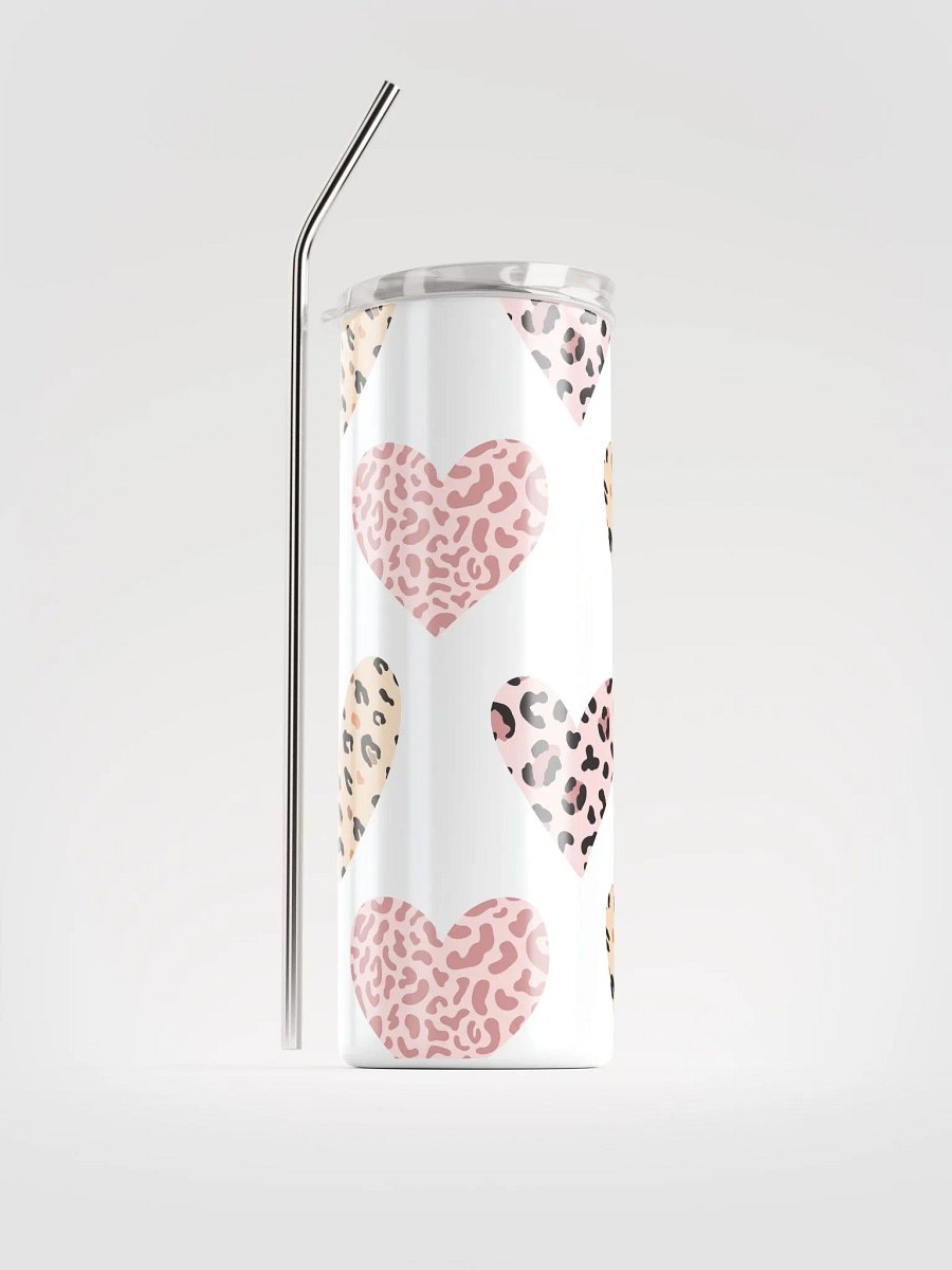 Leopard Love Stainless Steel Tumbler product image (1)