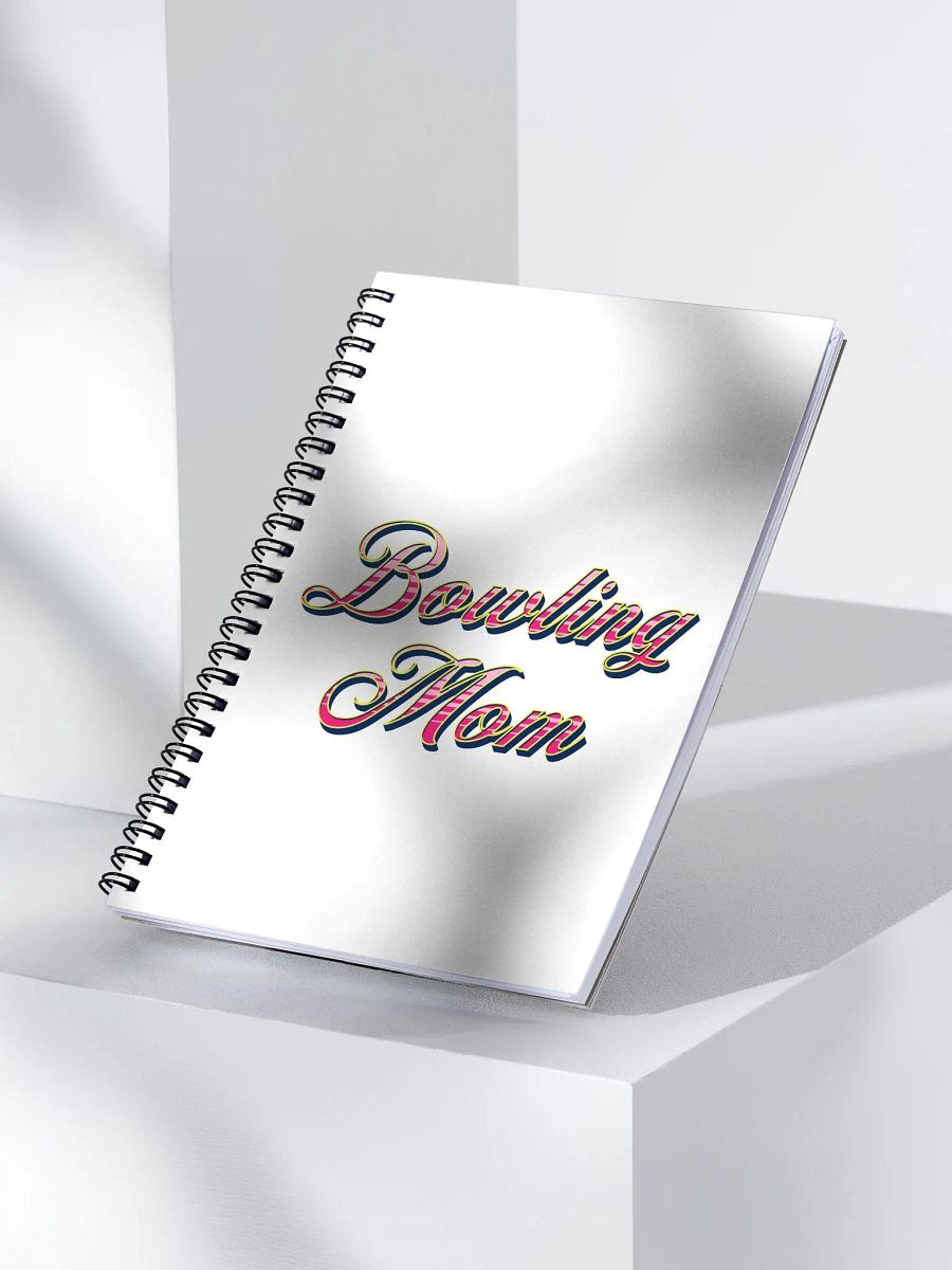 Bowling Mom Spiral Notebook product image (3)
