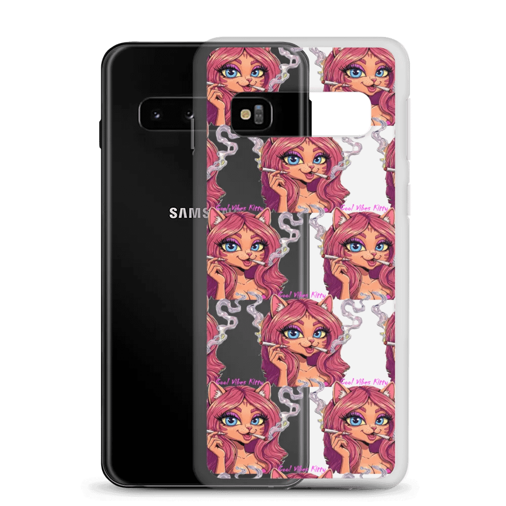 Cool Vibes Kitty Samsung Cover product image (22)