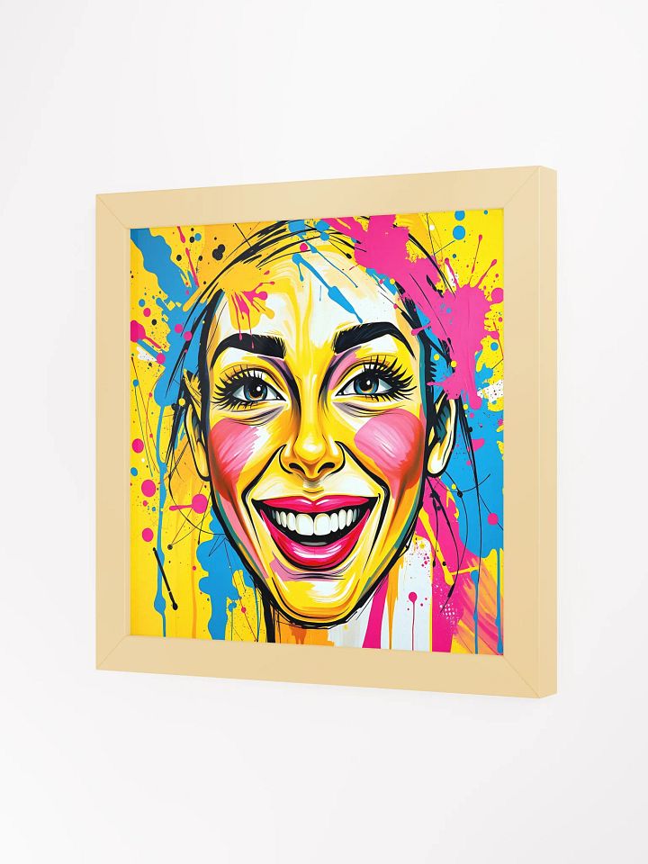 Vibrant Smiles Framed Poster product image (16)