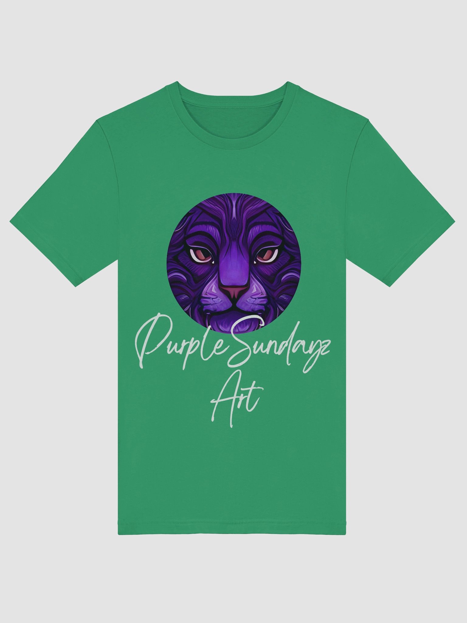 Purple Tiger Soft Cotton Tee product image (5)