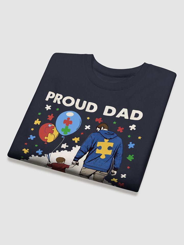 Proud Dad Puzzle Piece Hoodie product image (2)