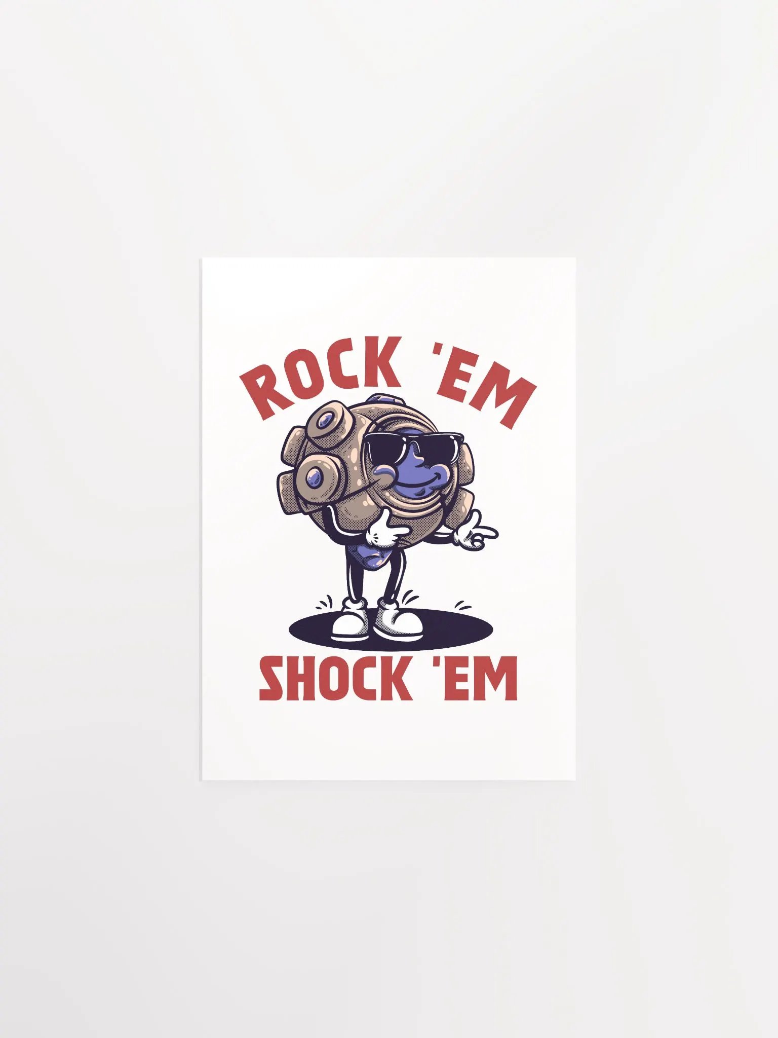 Rock 'Em & Shock 'Em Matte Poster product image (4)