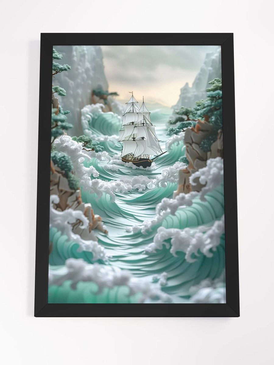 Unyielding River, Unyielding Spirit - Bespoke Framed Prints for Elegant and Modern Decor product image (4)