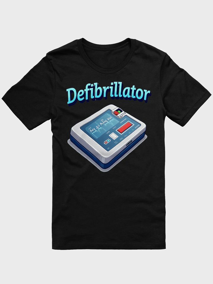 LifeRhythm ECG Defibrillator T-Shirt product image (2)