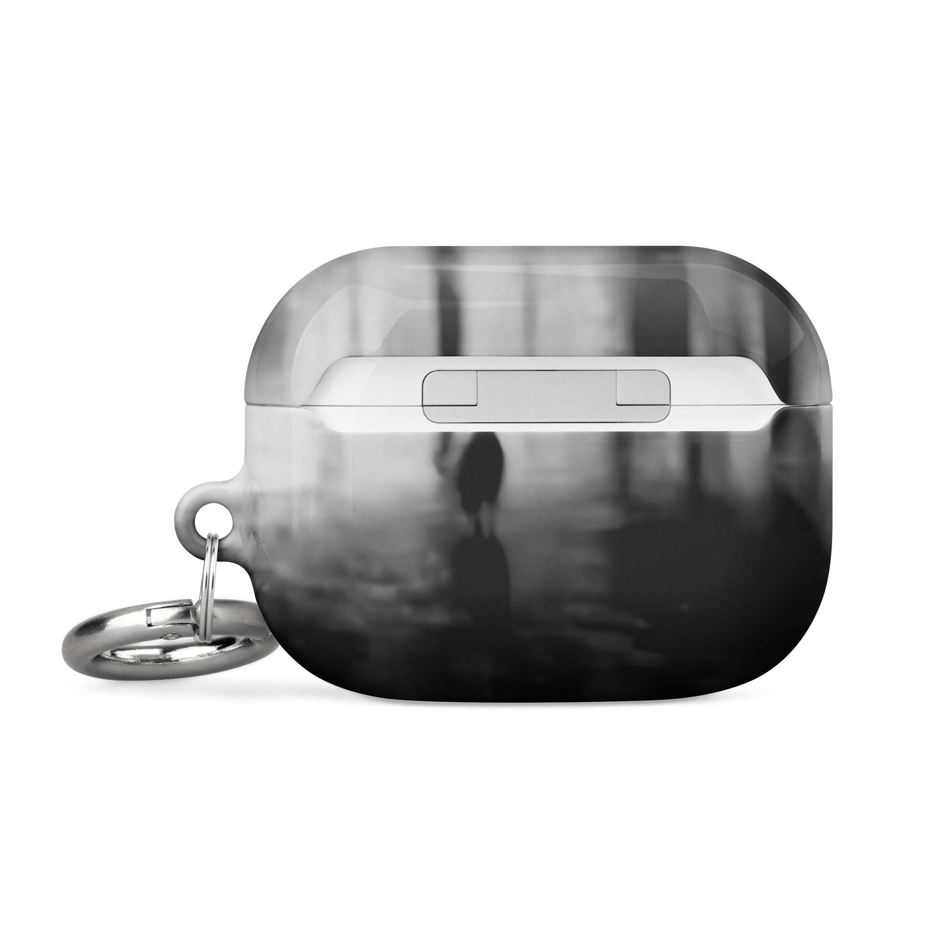 Blue Heron Black and White AirPods® Case product image (14)