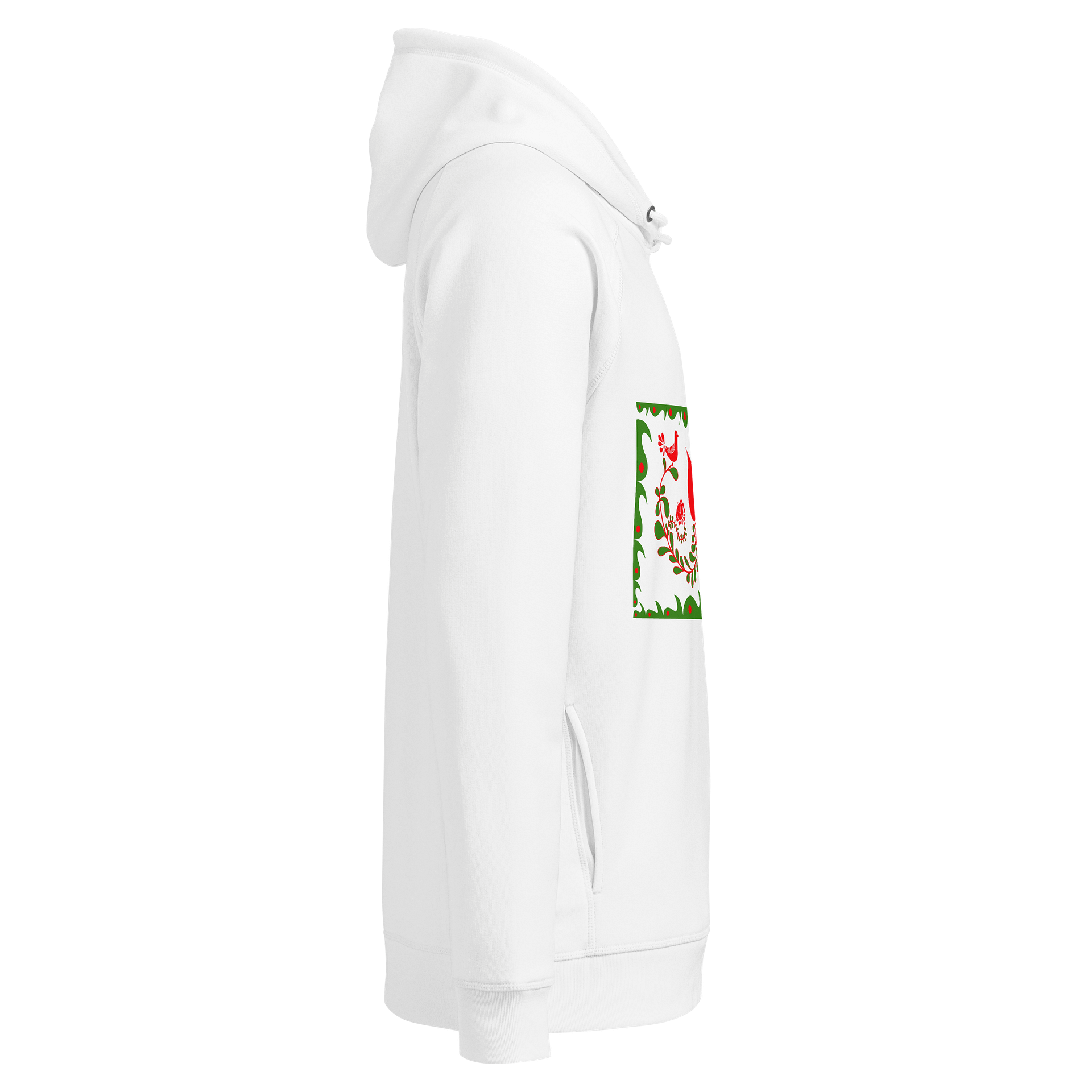 Traditional Hungarian Folk Art Organic Hoodie product image (4)
