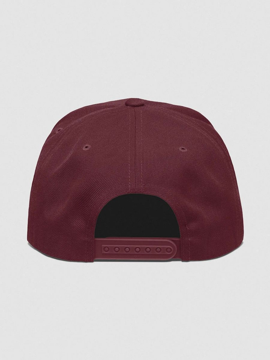 T4P Wool Blend Snapback - Maroon/White product image (4)