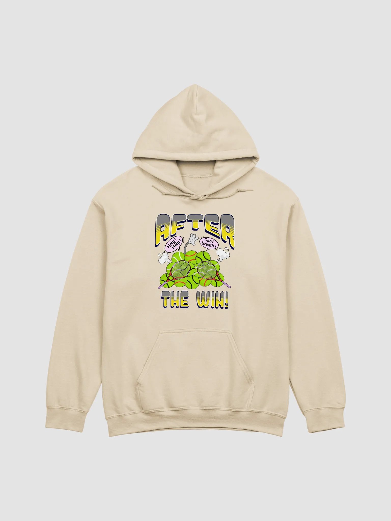 After The Win Tennis Ball Tower Hoodie product image (13)