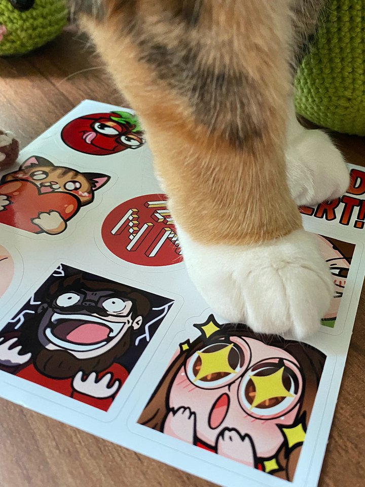 Nerdy Emote Stickers ft. Nick product image (1)