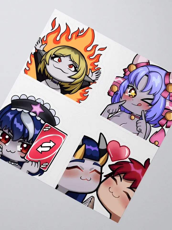 Choco Emote Sticker Pack 6 product image (2)