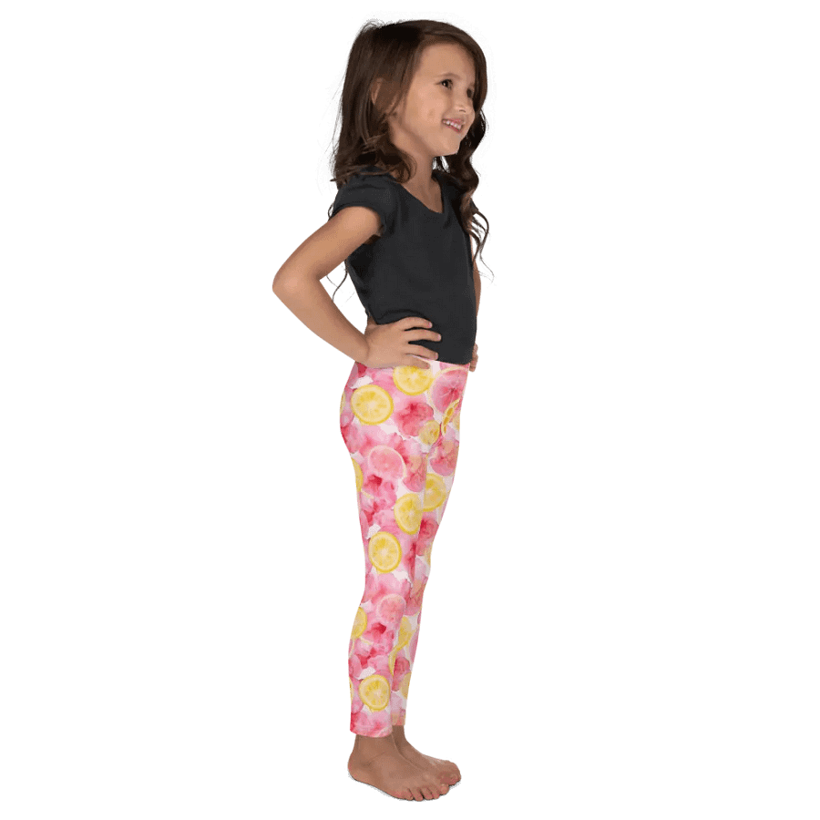 Spring 'Sweet Lemons' Leggings for Girls product image (6)