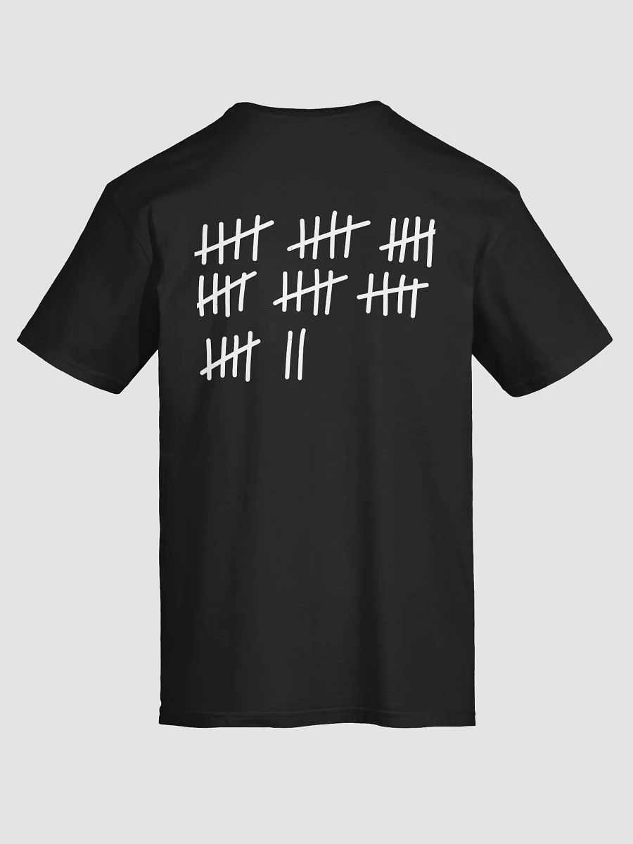 Tally Marks tee (white writing) product image (7)
