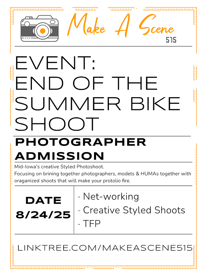 End of Summer Bike Shoot Photographer Ticket product image (2)