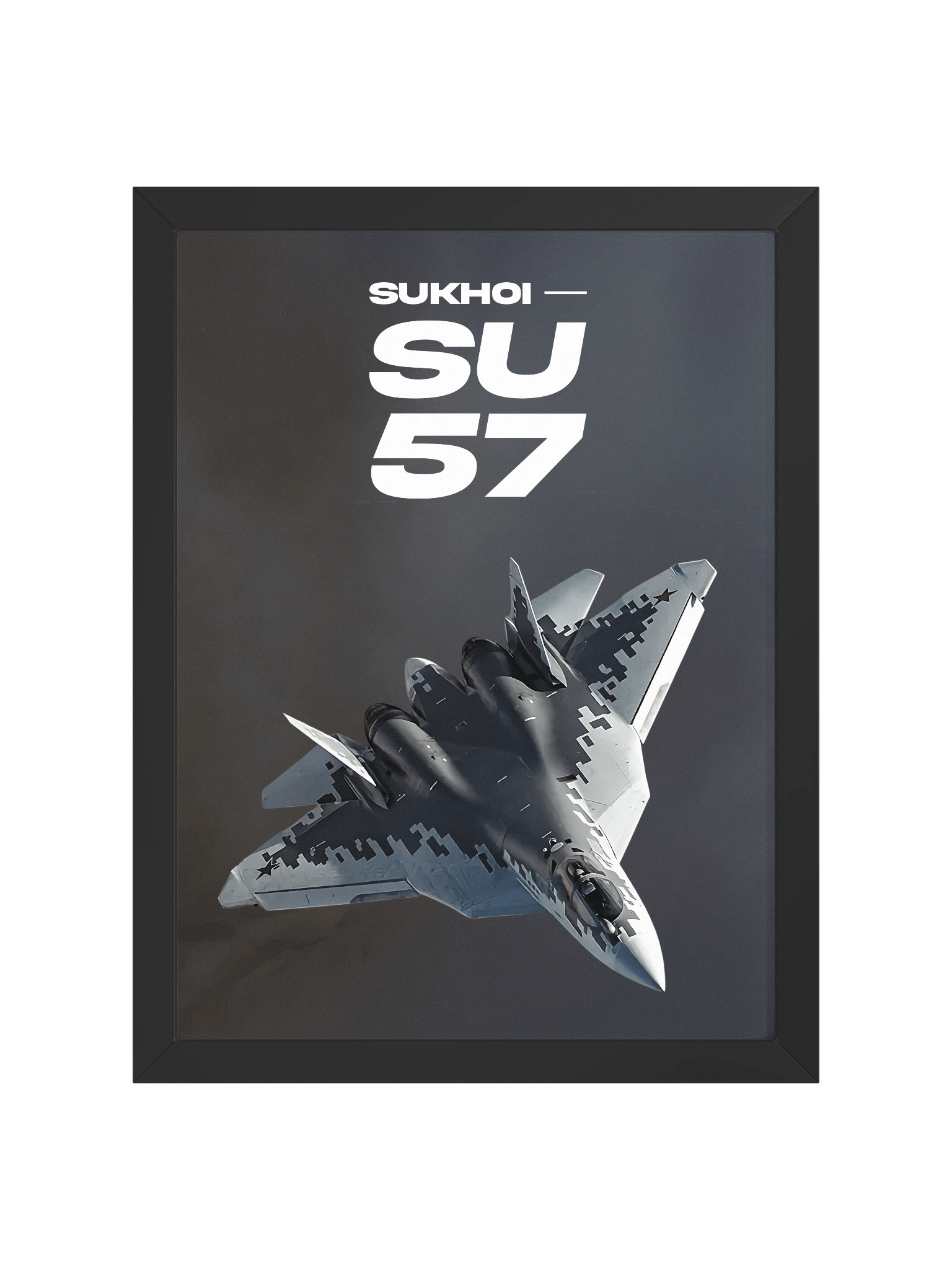 Su-57 "Felon" Framed Poster product image (1)