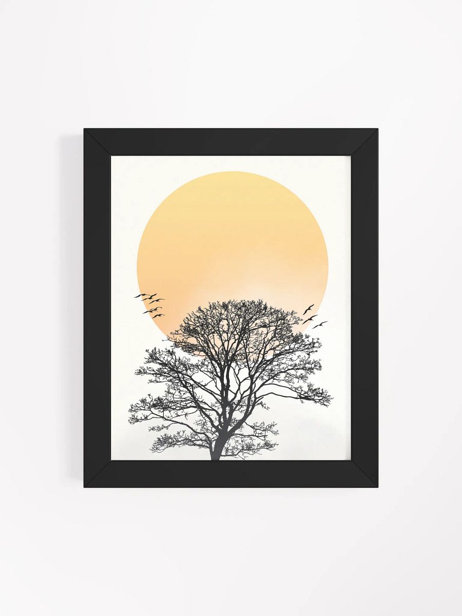 Ethereal Tree Silhouette Poster product image (3)