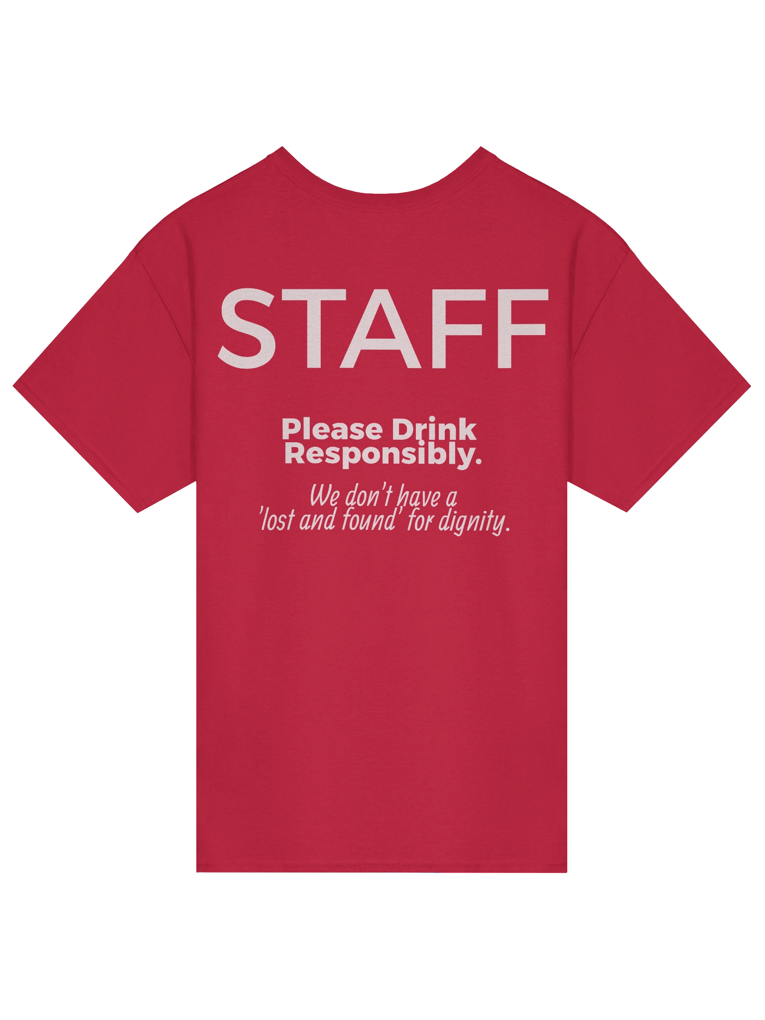 Batchelors Staff T-Shirt (Dignity version) product image (2)