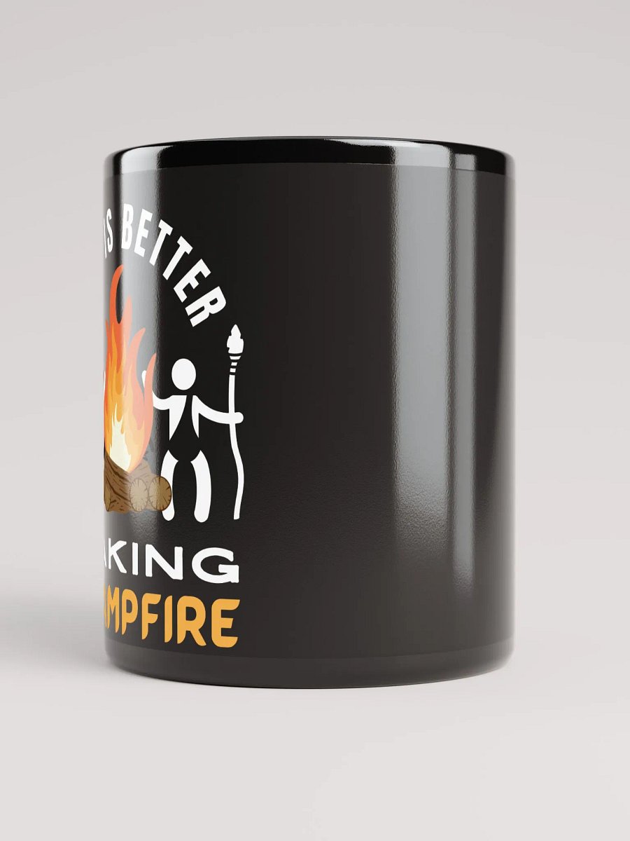 Life Is Better Making A Campfire Mug ( Side -Dark- ) product image (2)