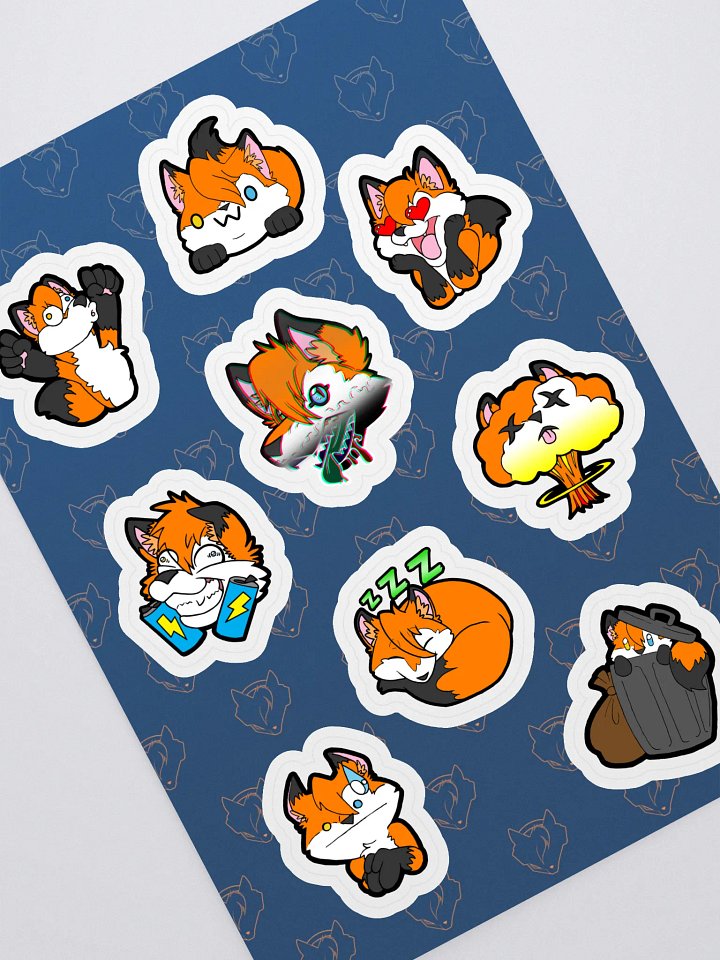 Emote Sticker Sheet product image (1)