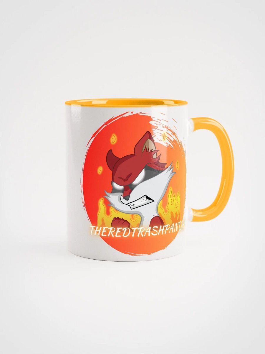 Raging Red Trash Panda Ceramic Mug product image (1)
