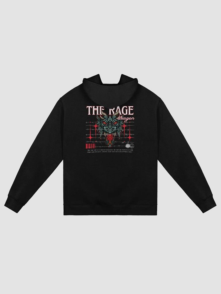 Rising Sun Japanese Characters Oversized Hoodie product image (2)