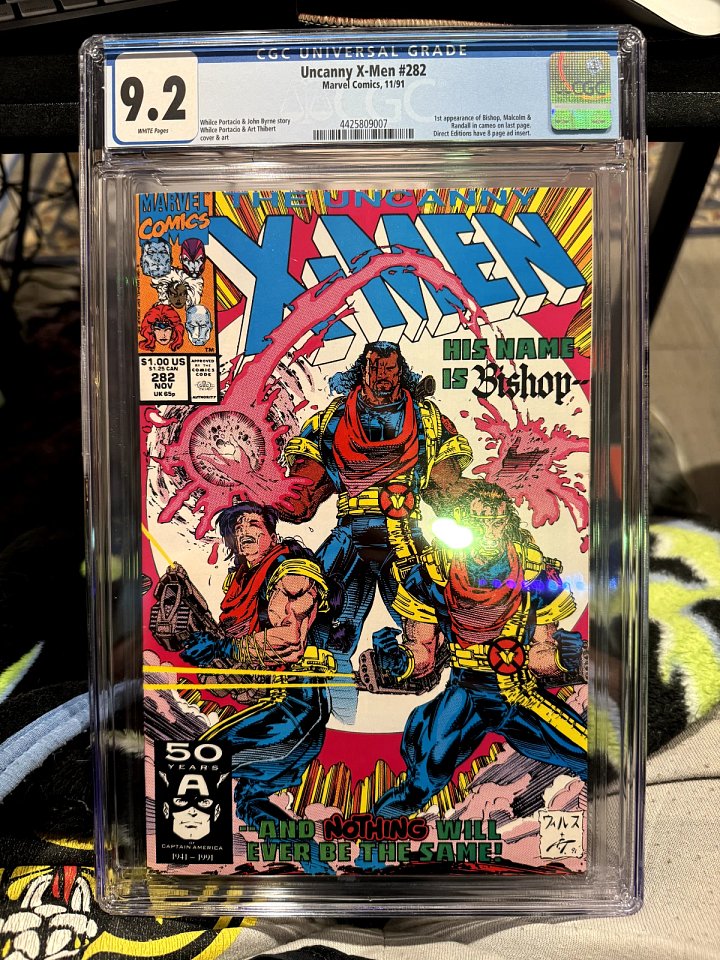Uncanny X-Men #282 (1991) | CGC 9.2 | 1st Appearance of Bishop product image (1)
