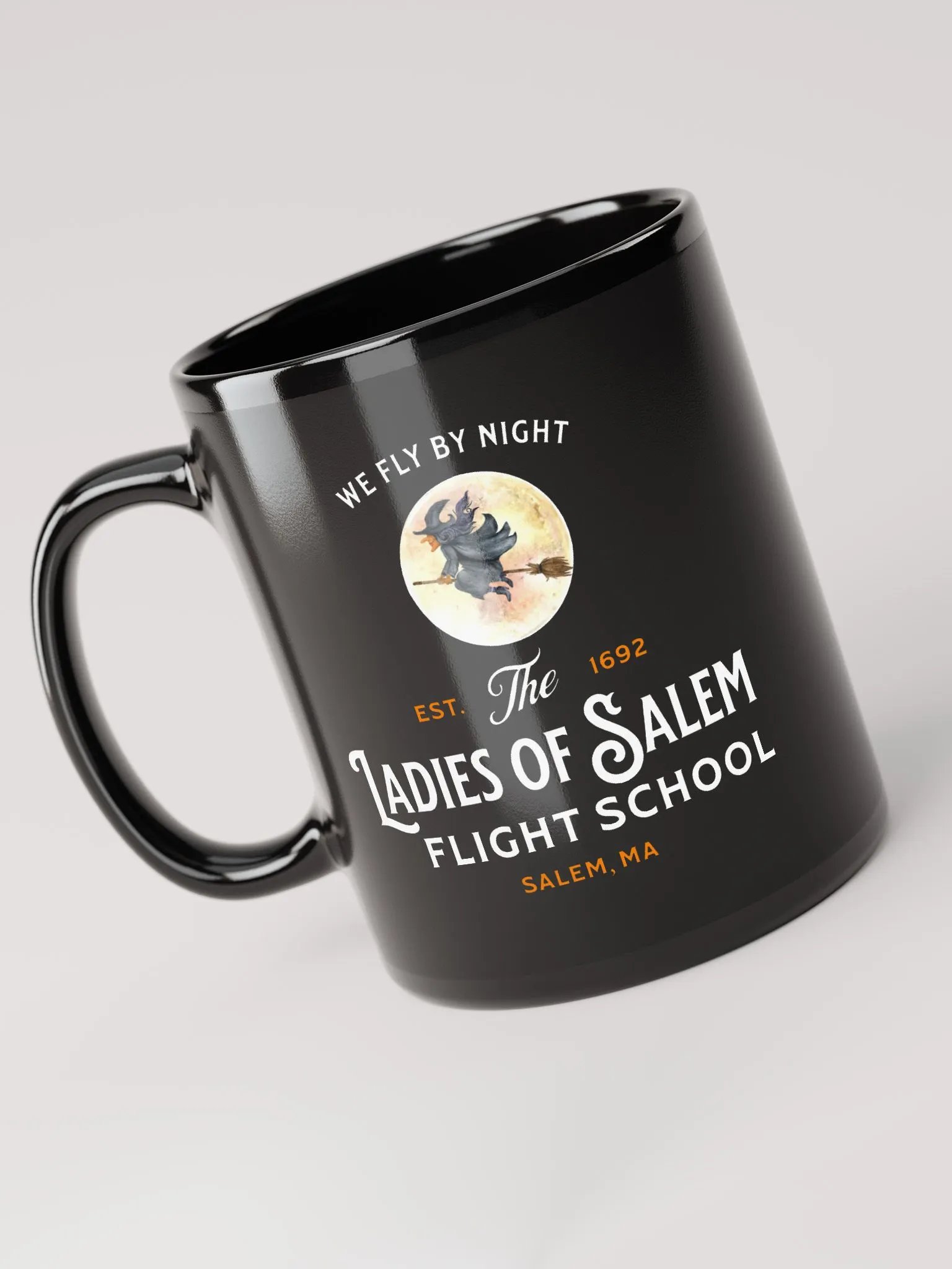 Witch Flying Broomstick Halloween Mug product image (4)