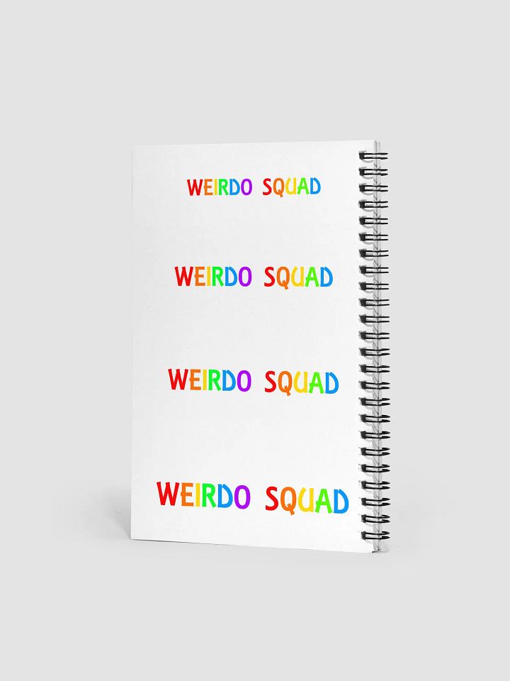 Stay Weird Rainbow - Spiral Notebook product image (2)