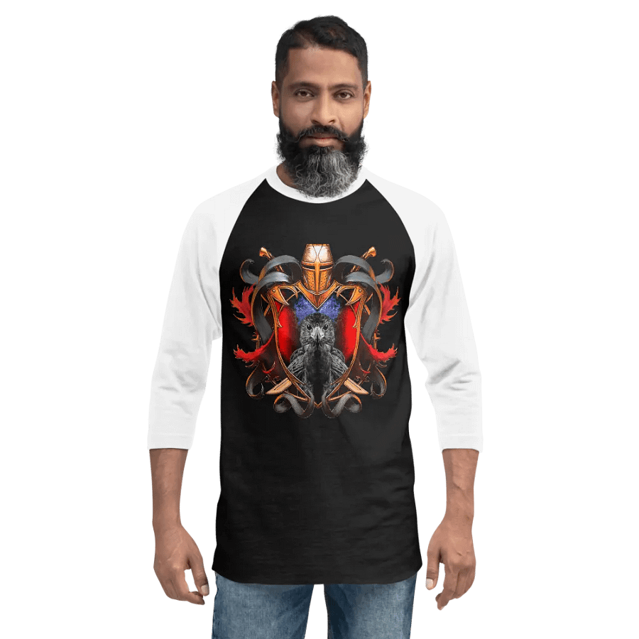 KoS - ¾ Sleeve Tee with Crest product image (12)