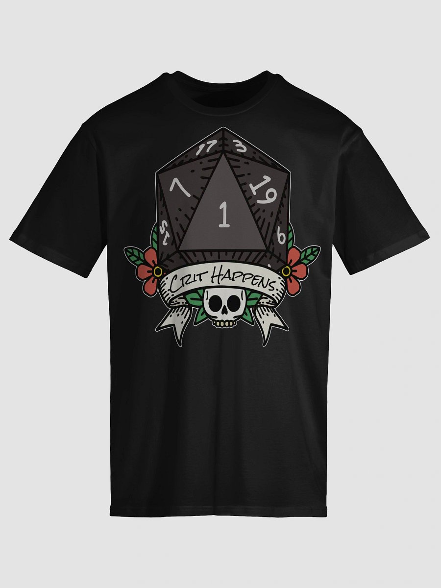 Crit Happens D20 Unisex Tee product image (7)