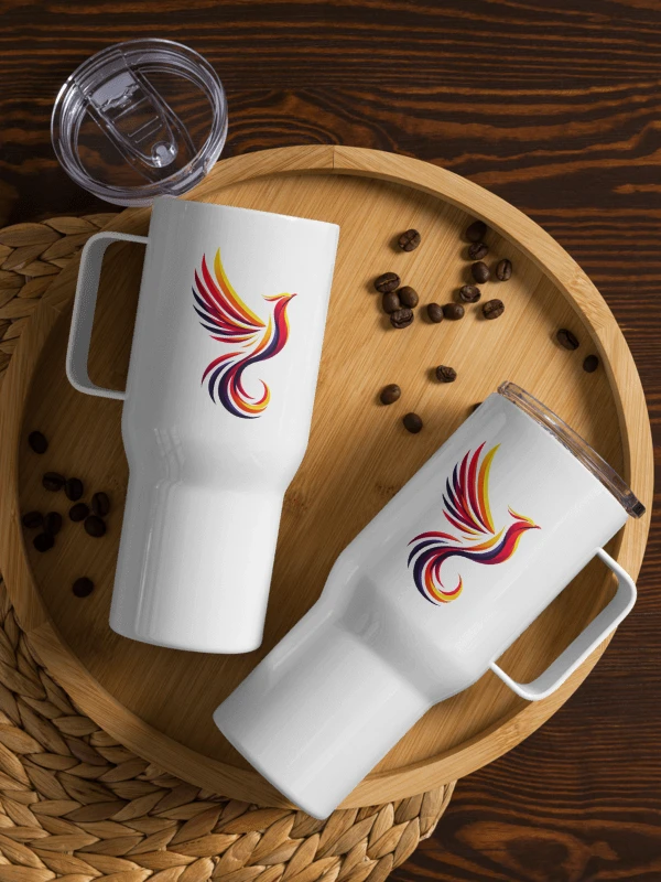 Rising Phoenix - Travel Mug with Handle product image (3)