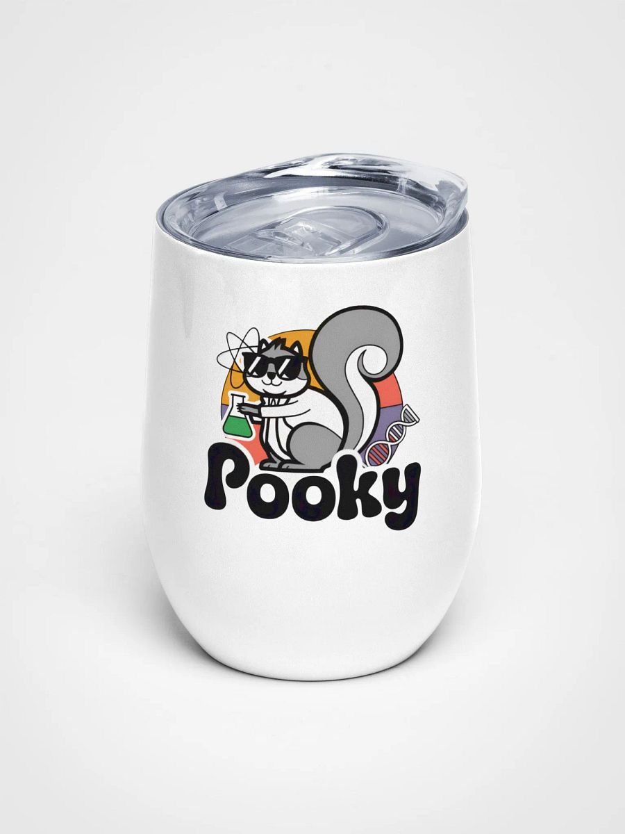 Scientist Squirrel Wine Tumbler product image (1)
