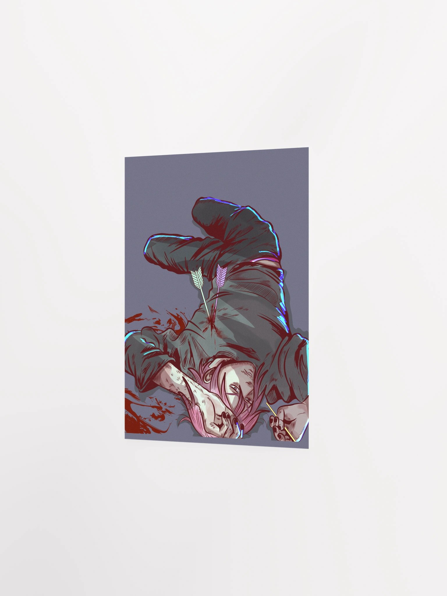 SHOT IN THE HEART print/poster product image (8)