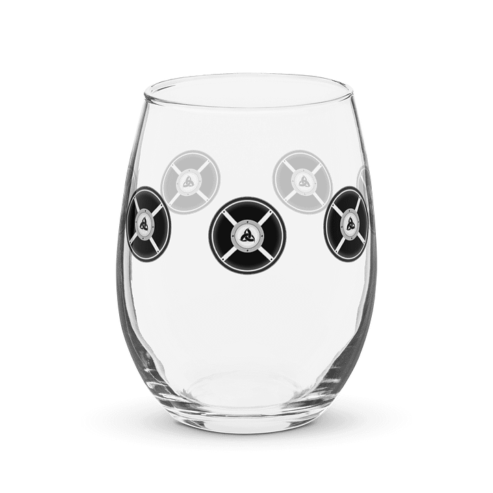 Viking Shield Stemless Wine Glass product image (1)