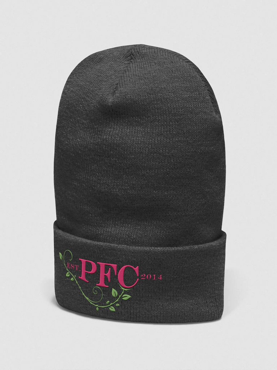 Rose Floral Cuffed Beanie product image (4)