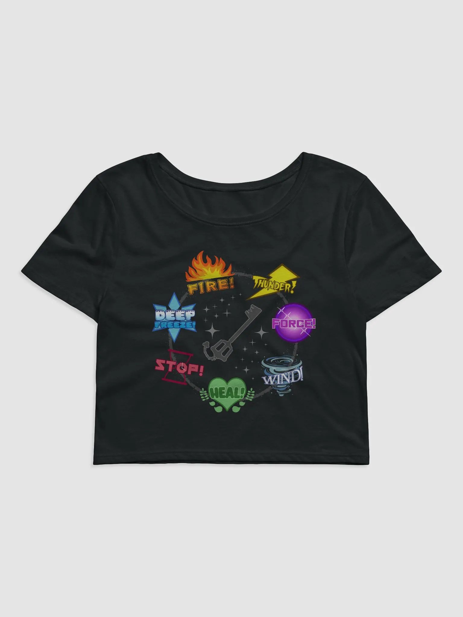 Magic Spells Short Sleeve Crop T-Shirt product image (2)
