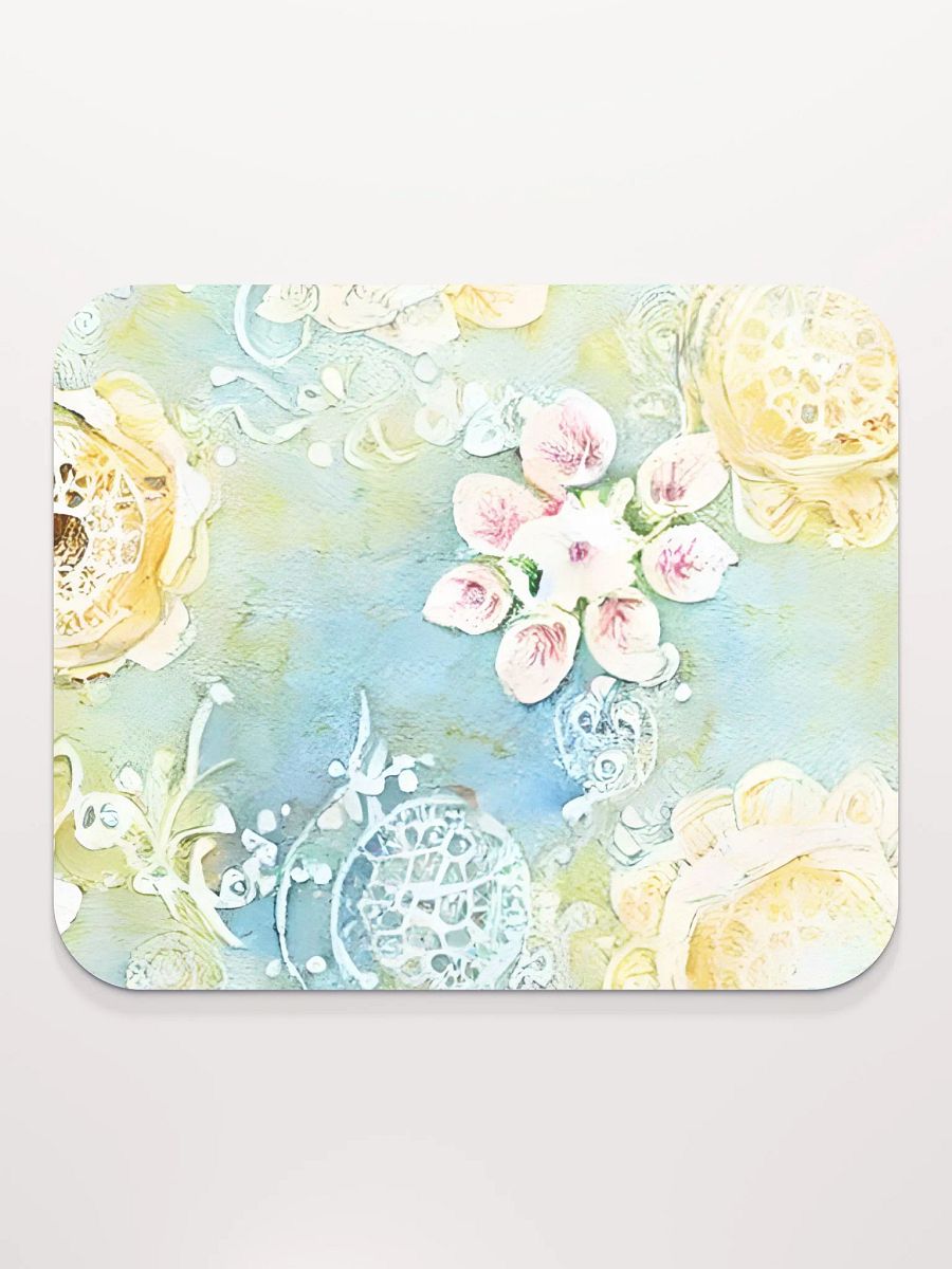 Shabby Chic Floral Mouse Mat product image (2)