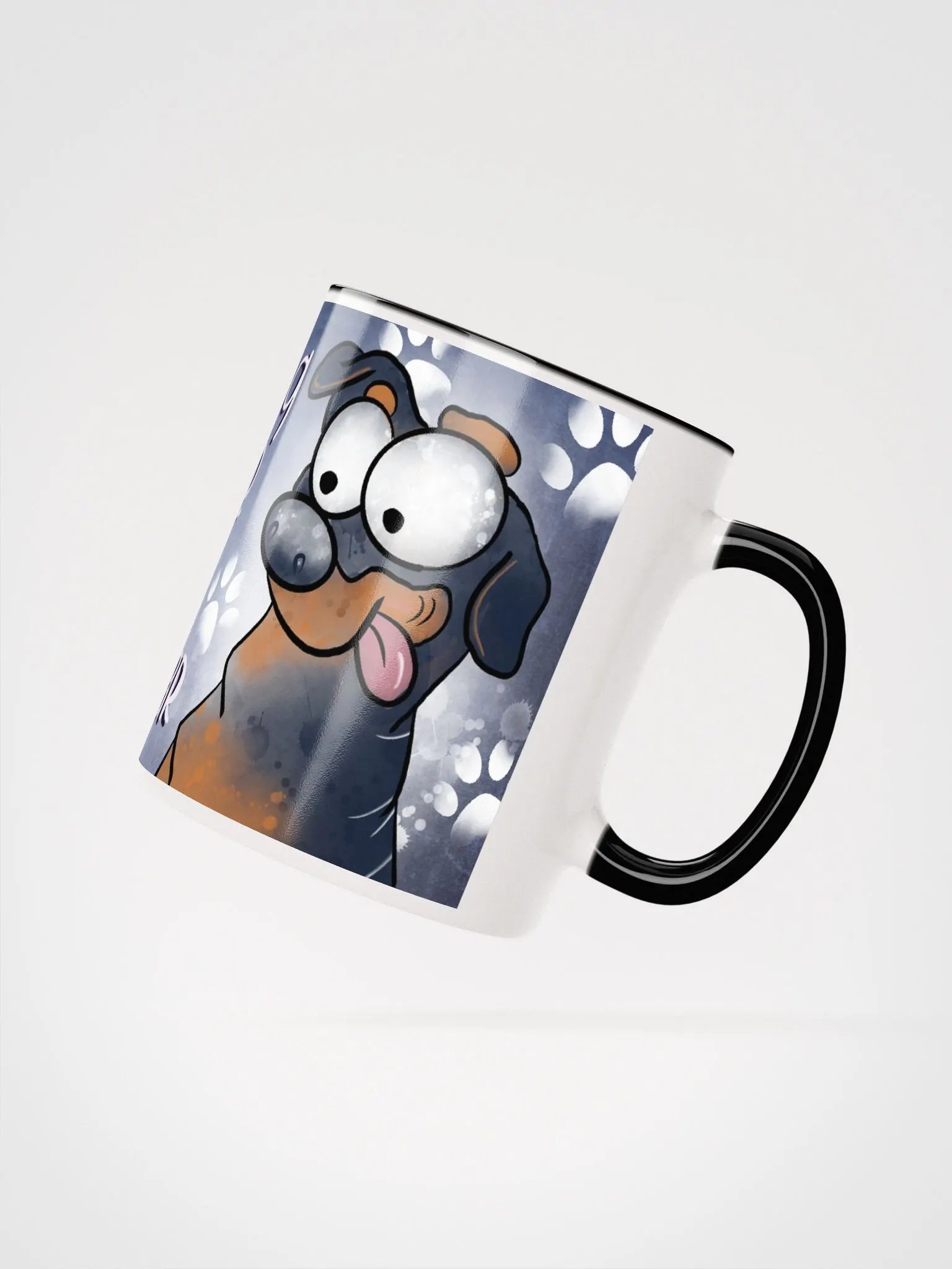 Morning Coffee with My Rottweiler Mug product image (4)