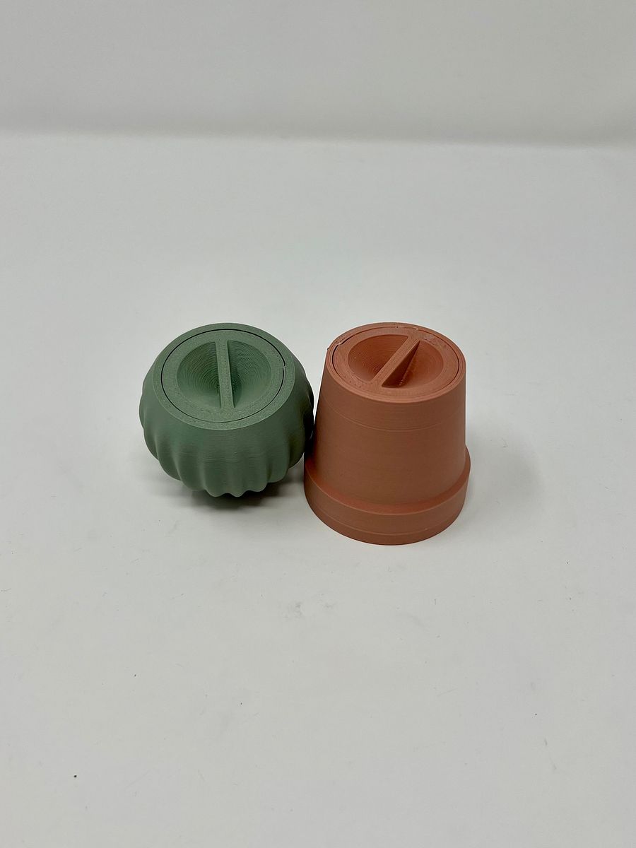 Cactus Salt and Pepper Shakers (3D Printed) product image (3)