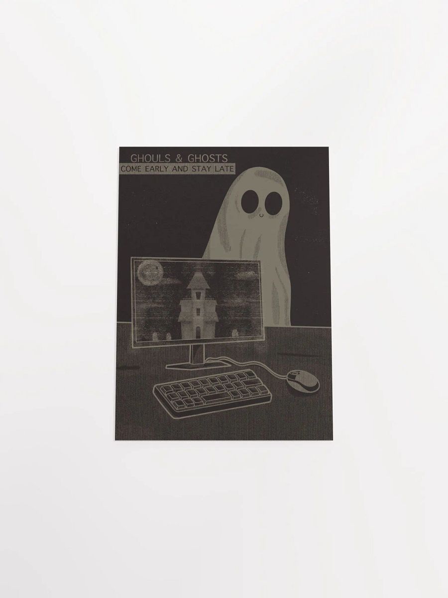 Ghouls & Ghosts Print product image (4)