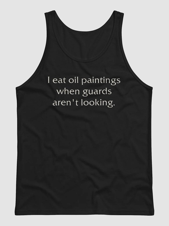 I eat oil paintings jersey tank top product image (2)