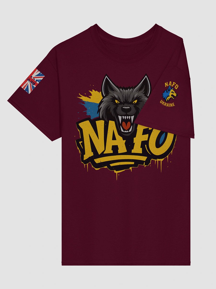 Rebellious NAFO Union Jack distressed Tee product image (3)