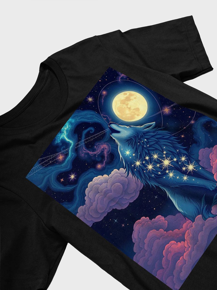 Cosmic Howl Wolf T-Shirt product image (8)