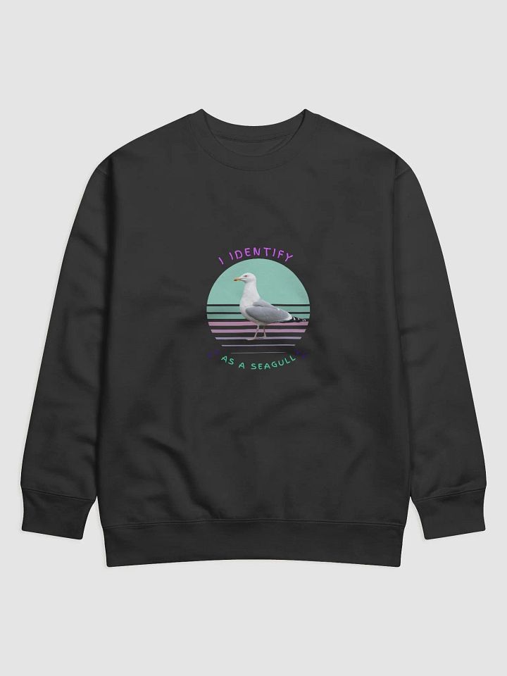I Identify as a Seagull - Cotton Sweatshirt product image (2)