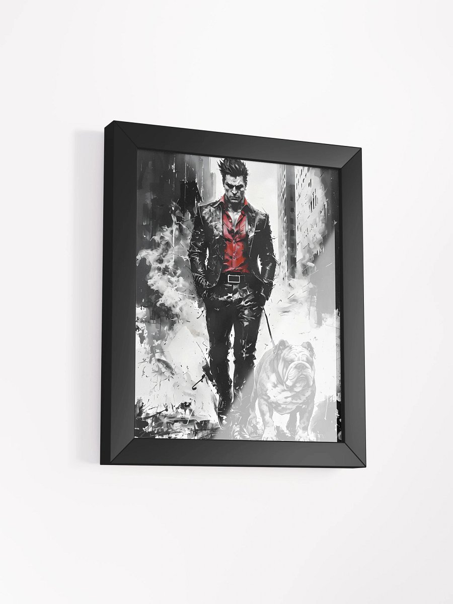 Urban Bulldog Walker Framed Poster product image (3)