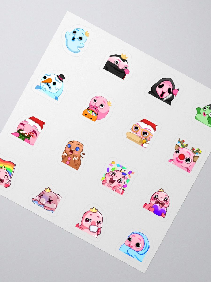 Blobarella Holiday and Follower Emotes Stickers product image (2)